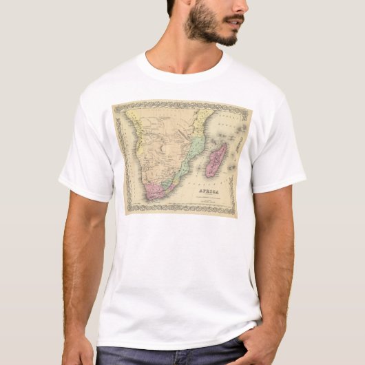 Zuidelijk Afrika - blad T-shirt (Voorkant)