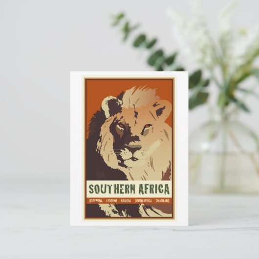 Zuidelijk Afrika Briefkaart (Staand voorkant)