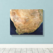 Zuidelijk Afrika Canvas Afdruk (Insitu (Houten vloer))