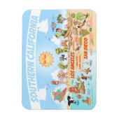 Zuidelijk Californië Beach Paradise Magneet (Verticaal)