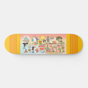 Zuidelijk Californië Beach Paradise Persoonlijk Skateboard