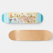 Zuidelijk Californië Beach Paradise Persoonlijk Skateboard (Horizontaal)