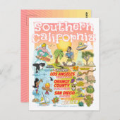Zuidelijk Californië Briefkaart (Voorkant / Achterkant)