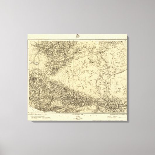 Zuidelijk Californië Canvas Afdruk (Voorkant)