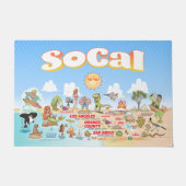 Zuidelijk Californië Deurmat (Voorkant)