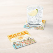 Zuidelijk Californië Kartonnen Onderzetters (Insitu)