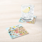 Zuidelijk Californië Kartonnen Onderzetters (Insitu)