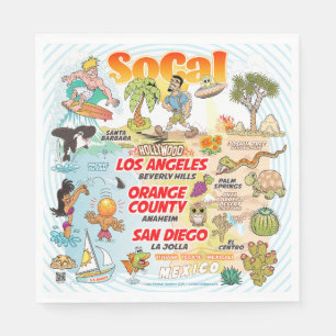 Zuidelijk Californië Servet