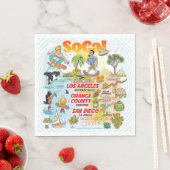 Zuidelijk Californië Servet (Insitu)