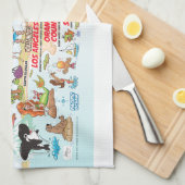 Zuidelijk Californië Theedoek (Quarter Fold)