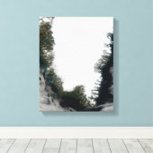 Zuidelijk Groenland Canvas Afdruk (Insitu (Houten vloer))