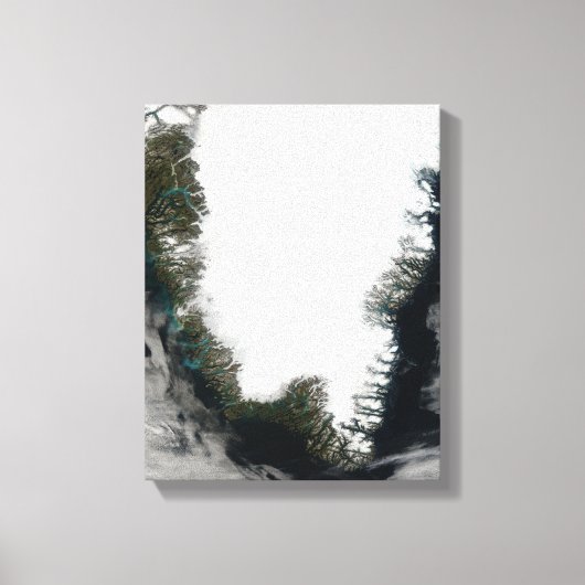 Zuidelijk Groenland Canvas Afdruk (Voorkant)
