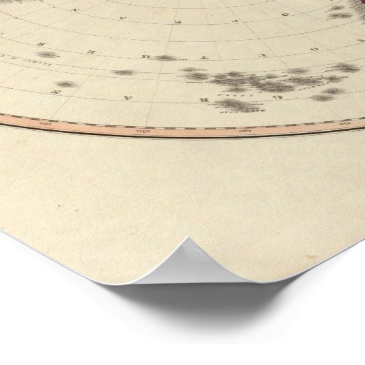 zuidelijk halfrond 2 poster (Hoek)