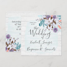 Zuidelijk land Katoen Boll Botanisch Rustiek Hout