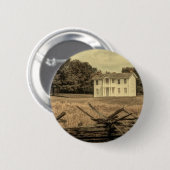 Zuidelijk Landelijk Landschap Rustieke Koloniale B Ronde Button 5,7 Cm (Voorkant /achterkant)