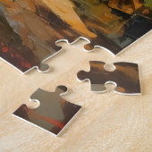 Zuidelijk Landschap Platteland Legpuzzel (Zijkant)
