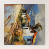 Zuidelijk Landschap Platteland Legpuzzel (Horizontaal)