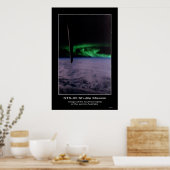 Zuidelijk licht de aurora Austral aan... Poster (Keuken)