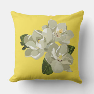 Zuidelijk Magnolia Yellow Sierkussen