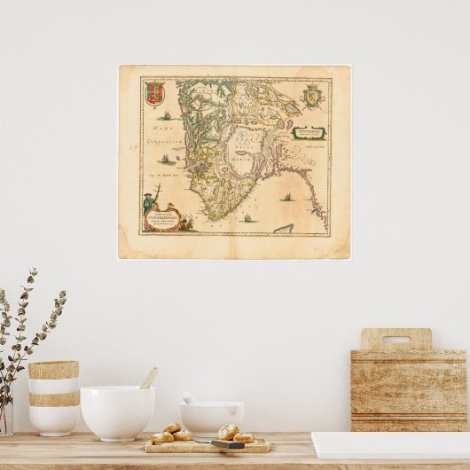 Zuidelijk Noorwegen Poster (Keuken)