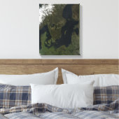 Zuidelijk Scandinavia Canvas Afdruk (Insitu (Slaapkamer))