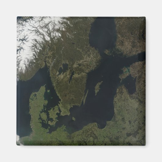 Zuidelijk Scandinavia Magneet (Voorkant)