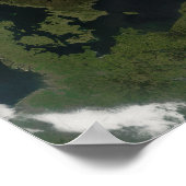 Zuidelijk Scandinavia Poster (Hoek)