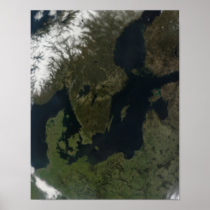 Zuidelijk Scandinavia Poster