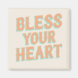 Zuidelijk Snark: Bless Your Heart (blauwgroen en k Magneet
