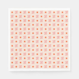 Zuidelijk Snark: Ruw uw hart (roze en oranje) Servet