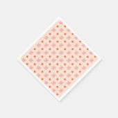 Zuidelijk Snark: Ruw uw hart (roze en oranje) Servet (Hoek)