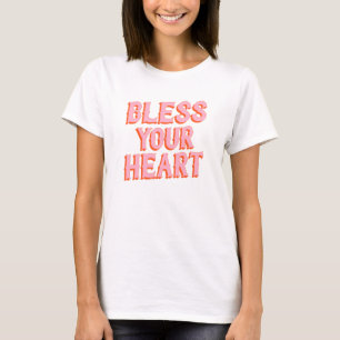 Zuidelijk Snark: Ruw uw hart (roze en oranje) T-shirt