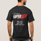 Zuidelijk Superbike "T"-shirt (donkere kleuren) T-shirt (Achterkant)