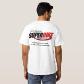 Zuidelijk Superbike "T"-Shirt (lichtkleuren) T-shirt (Achterkant volledig)