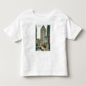 Zuidelijk Uitzicht op Kearny St. Kinder Shirts (Voorkant)