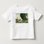 Zuidelijk Uitzicht van Auburn Street Kinder Shirts (Voorkant)
