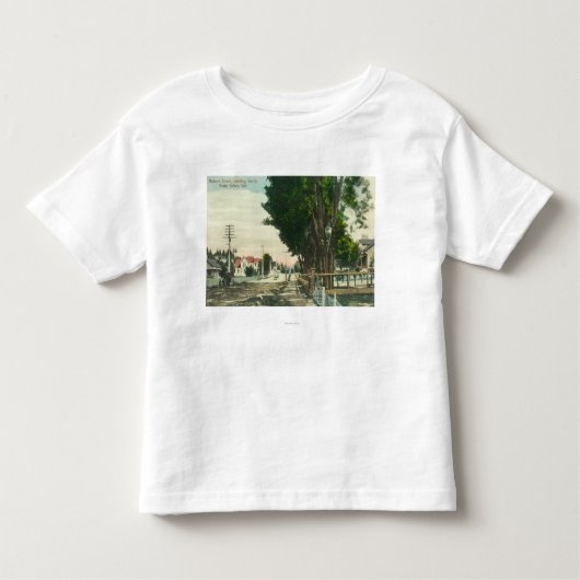 Zuidelijk Uitzicht van Auburn Street Kinder Shirts (Voorkant)