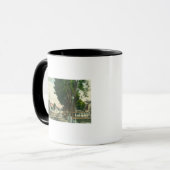 Zuidelijk Uitzicht van Auburn Street Mok (Voorkant links)