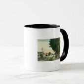 Zuidelijk Uitzicht van Auburn Street Mok (Voorkant rechts)