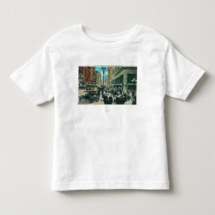 Zuidelijk Uitzicht van Broadway vanaf 6th Street Kinder Shirts
