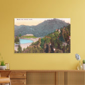 Zuidelijk Uitzicht van de lucht uit Monte Rio Canvas Afdruk (Insitu (Woonkamer))