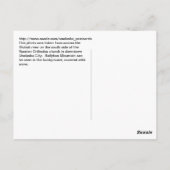 Zuidelijk Uitzicht van de Russisch-orthodoxe kerk Briefkaart (Achterkant)