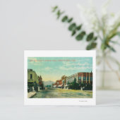 Zuidelijk Uitzicht van de Zesde Straat van Railroa Briefkaart (Staand voorkant)