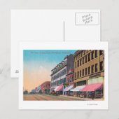 Zuidelijk Uitzicht van Elk StreetBellingham, WA Briefkaart (Voorkant / Achterkant)