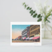 Zuidelijk Uitzicht van Elk StreetBellingham, WA Briefkaart (Staand voorkant)