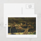 Zuidelijk Uitzicht van het Gedeelte van het Verbli Briefkaart (Voorkant / Achterkant)