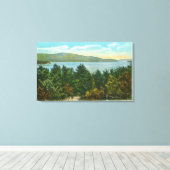 Zuidelijk Uitzicht van het meer Canvas Afdruk (Insitu (Houten vloer))