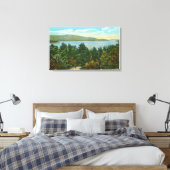 Zuidelijk Uitzicht van het meer Canvas Afdruk (Insitu (Slaapkamer))