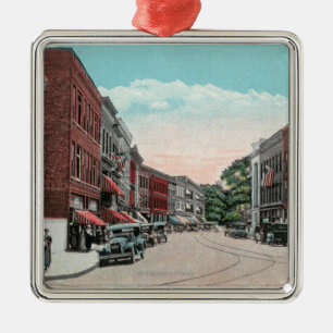 Zuidelijk Uitzicht van Margaret Street Metalen Ornament