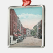 Zuidelijk Uitzicht van Margaret Street Metalen Ornament (Links)